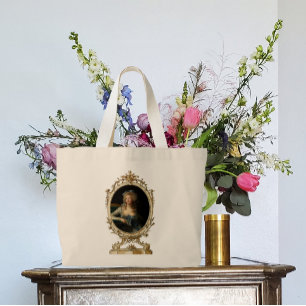 Madame Grand by Elisabeth Louise Vigée Le Brun Large Tote Bag