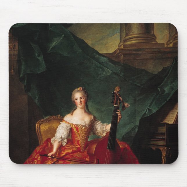 Madame Henriette de France  in Court Mouse Pad (Front)