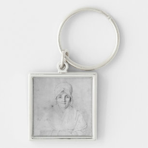 Madame Ingres Mere  1814 Keychain