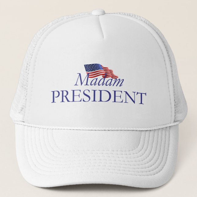Madame la Présidente casquette (Devant)