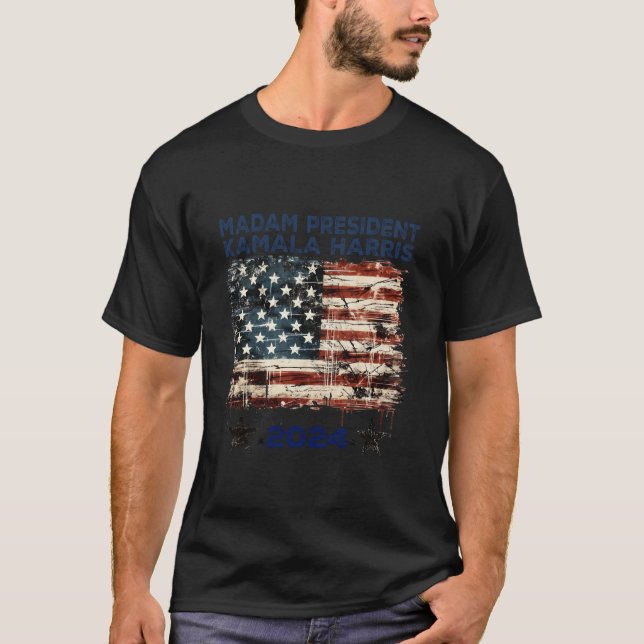Madame la Présidente Kamala Harris pour T-shirt 20 (Devant)