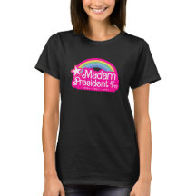 Madame la Présidente Kamala Harris T-shirt arc-en-