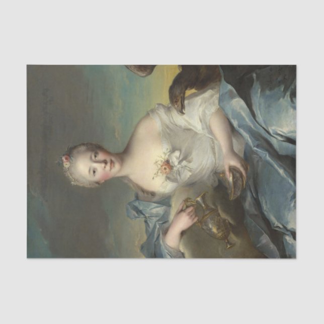 Madame le Fevre de Caumartin by Nattier Tissue Paper (Front)