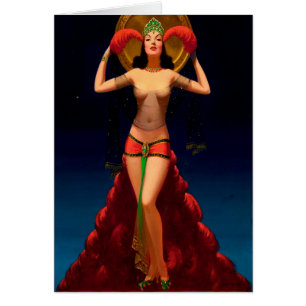 Madame magique Pulp Pin Up