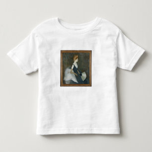 Madame Marthe Letellier Sitting on a Sofa Toddler T-shirt