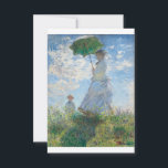 Madame Monet and Her Son by Claude Monet Thank You Card<br><div class="desc">Oscar-Claude Monet (UK: /ˈmɒneɪ/, US: /moʊˈneɪ, məˈ-/, French: [klod mɔnɛ]; 14 November 1840 – 5 December 1926) was a French painter and founder of impressionist painting who is seen as a key precursor to modernism, especially in his attempts to paint nature as he perceived it.[1] During his long career, he...</div>