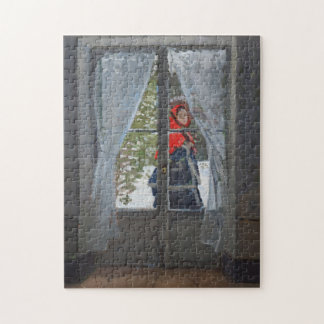 Madame Monet/Green Cape Monet Fine Art Jigsaw Puzzle