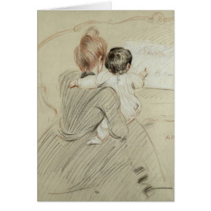 Madame Paul Helleu and her Daughter Paulette