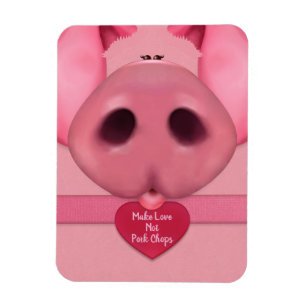 Madame Piggy Magnet