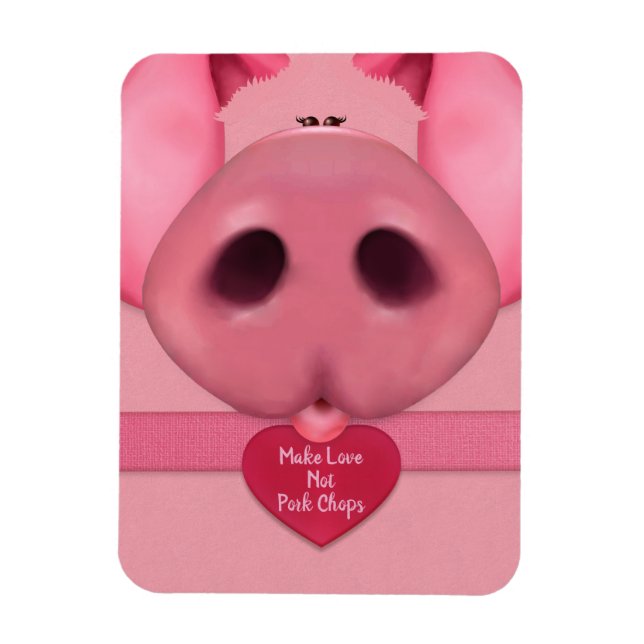 Madame Piggy Magnet (Vertical)