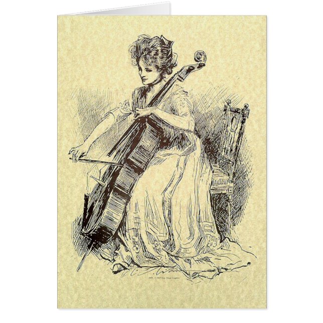 Madame Playing Cello (Devant)