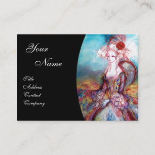 MADAME POMPADOUR Beauty,Salon,Spa ,Makeup Artist Business Card