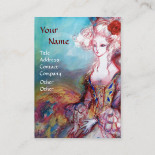 MADAME POMPADOUR Beauty,Salon,Spa ,Makeup Artist Business Card