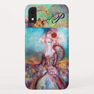 MADAME POMPADOUR  ELEGANT BEAUTY FASHION MONOGRAM iPhone XR CASE