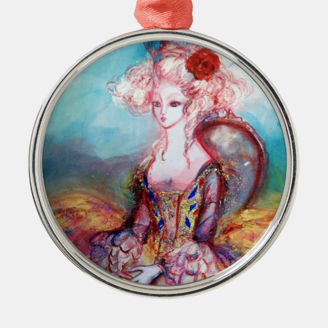 MADAME POMPADOUR METAL ORNAMENT (Front)