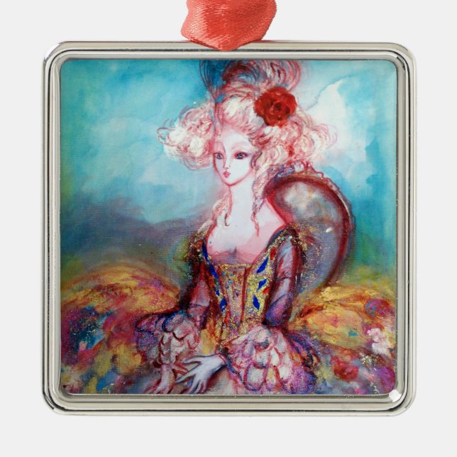 MADAME POMPADOUR METAL ORNAMENT (Front)
