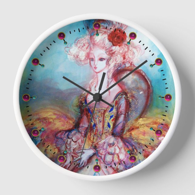 MADAME POMPADOUR WALL CLOCK (Front)