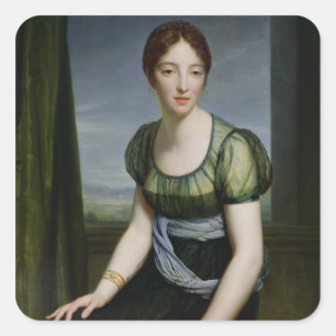 Madame Regnault de Saint-Jean d'Angely Square Sticker