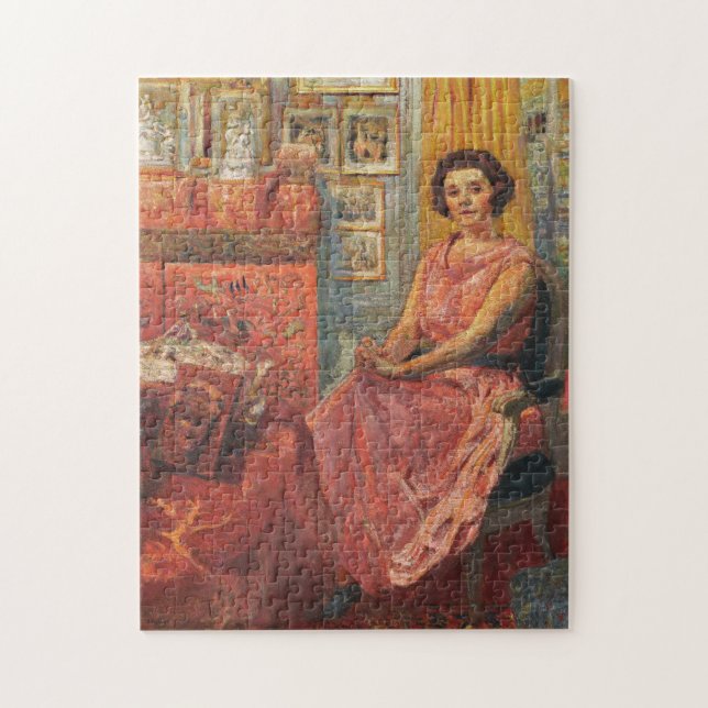 Madame Reine Bénard | Édouard Vuillard Jigsaw Puzzle (Vertical)