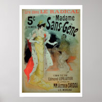 'Madame Sans-Gene' in Le Radical, by Edmond Lepell