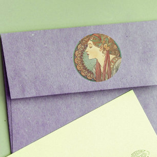 Madame Stickers d'art déco