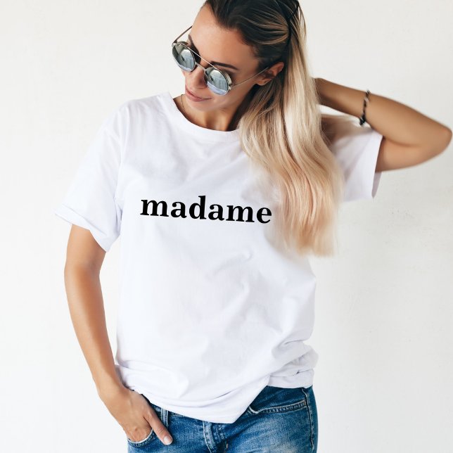 Madame  T-Shirt (madame bride t-shirt)