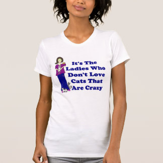 Madame T-Shirt de chat (non fou)