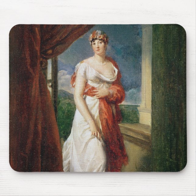 Madame Tallien Mouse Pad (Front)