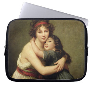 Madame Vigee-Lebrun and her Daughter Laptop Sleeve