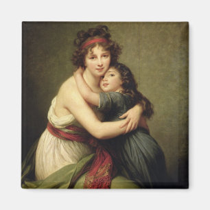 Madame Vigee-Lebrun and her Daughter Magnet