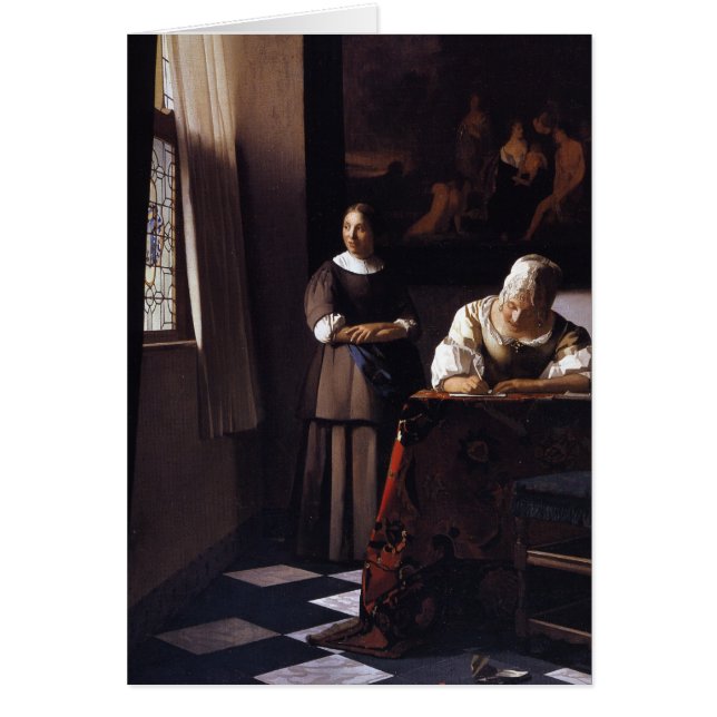 Madame Writing une lettre (Devant)