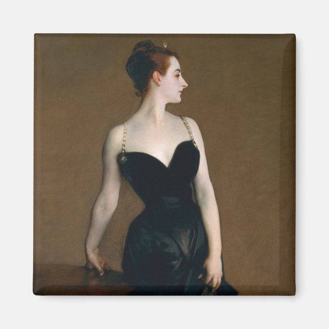 Madame X by John Singer Sargent Magnet (Front)