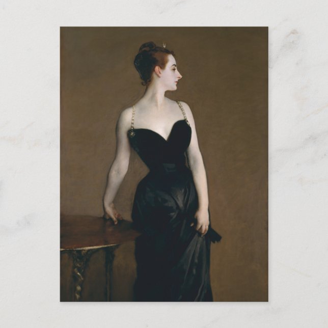Madame X by John Singer Sargent Postcard (Front)