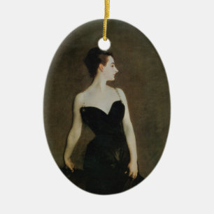 Madame X Ceramic Ornament