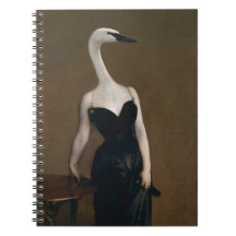 Madame X Has a Swanlike Neck Notebook