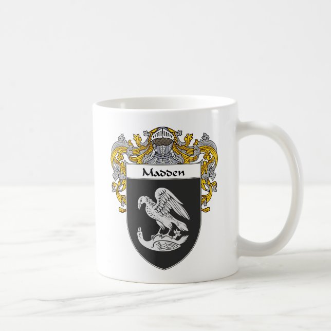 Madden Coat of Arms (Mantled) Coffee Mug (Right)