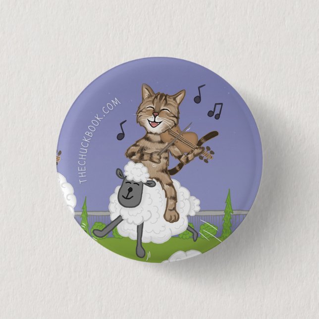 Maddi Button! 1 Inch Round Button (Front)