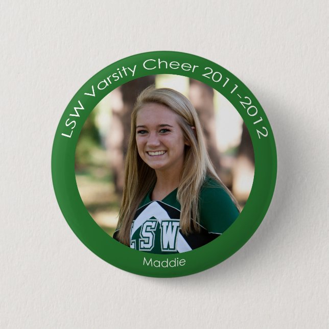 Maddie 2 Inch Round Button (Front)