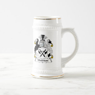 Maddison Family Crest Beer Stein