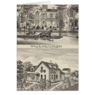 Maddox, Knox residences