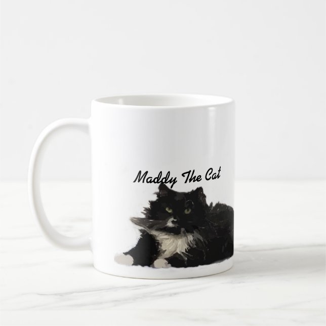 Maddy The Cat Mug (Left)