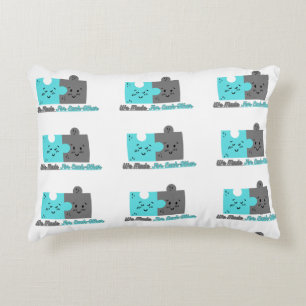 Made for each other  accent pillow