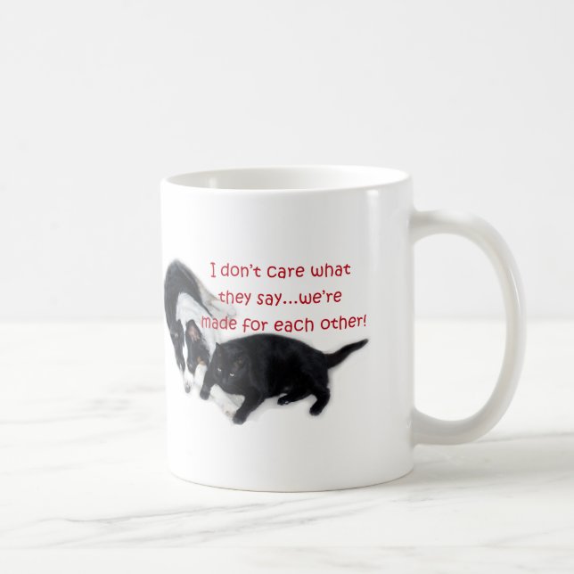 Made for Each other Coffee Mug (Right)