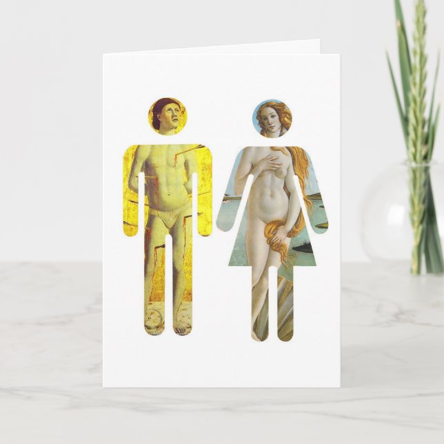 Made for Each Other Greeting Card (Front)