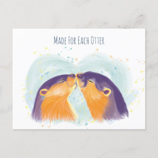 Made For Each Otter Postcard