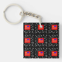 MADE FOR KAREN RED AND BLACK WHITE NAMED