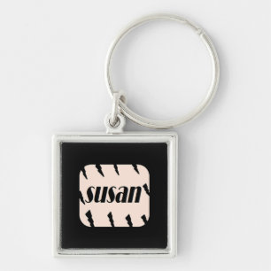 Made for the best girl Susan Keychain