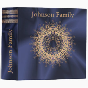 Made for you, Blue silk Binder