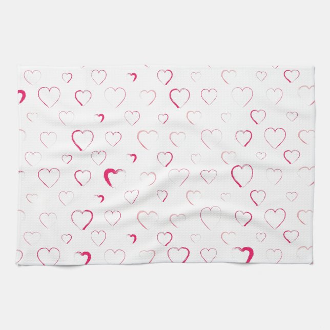 Made for you my heart kitchen towel (Horizontal)