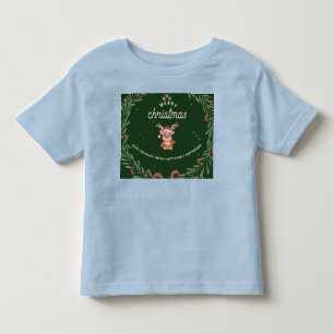 Made from high-quality, combed cotton fabric toddler t-shirt